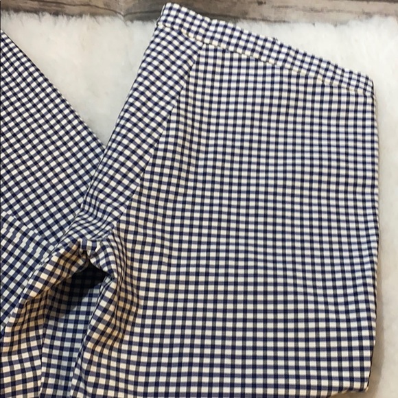 Theory Treeca Pant In Check Viscose - Picture 12 of 14